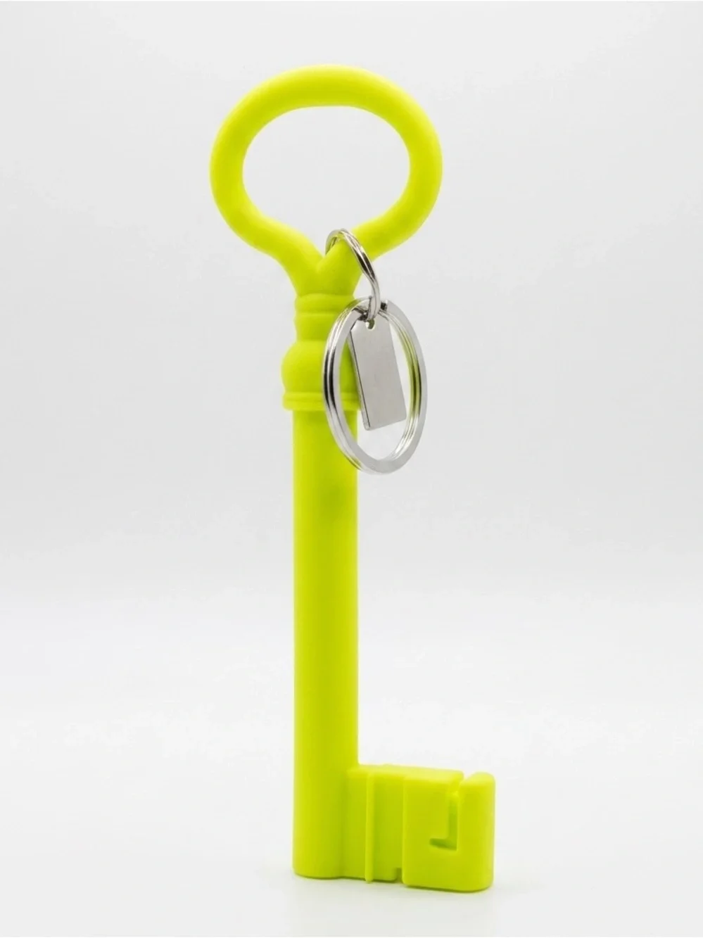 NWT Areaware x Harry Allen Reality Series Italian Church Key Keychain Chartreuse